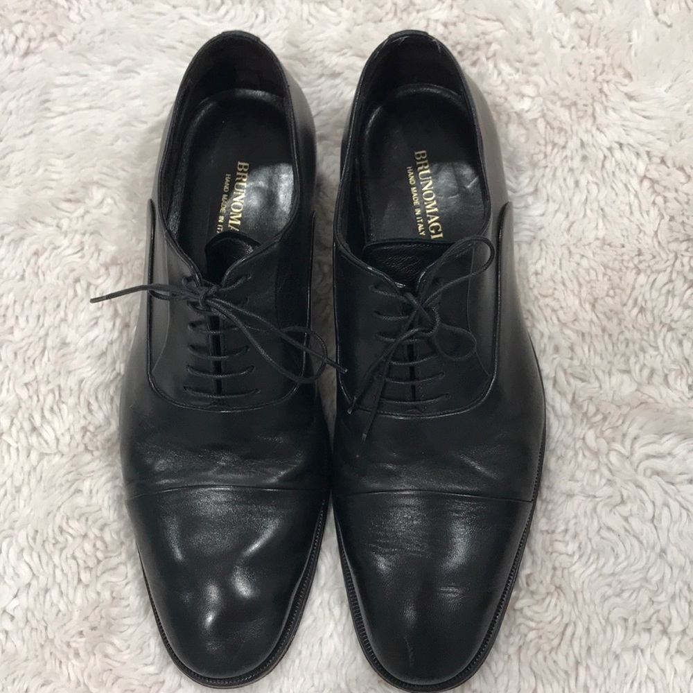 BRUNO MAGLI Men’s Maioco Leather Oxford - Black